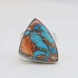925 Sterling Silver Amazonite Rings