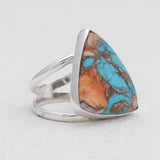 925 Sterling Silver Amazonite Rings