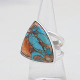 925 Sterling Silver Amazonite Rings