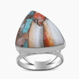 925 Sterling Silver Amazonite Rings