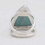 925 Sterling Silver Amazonite Rings