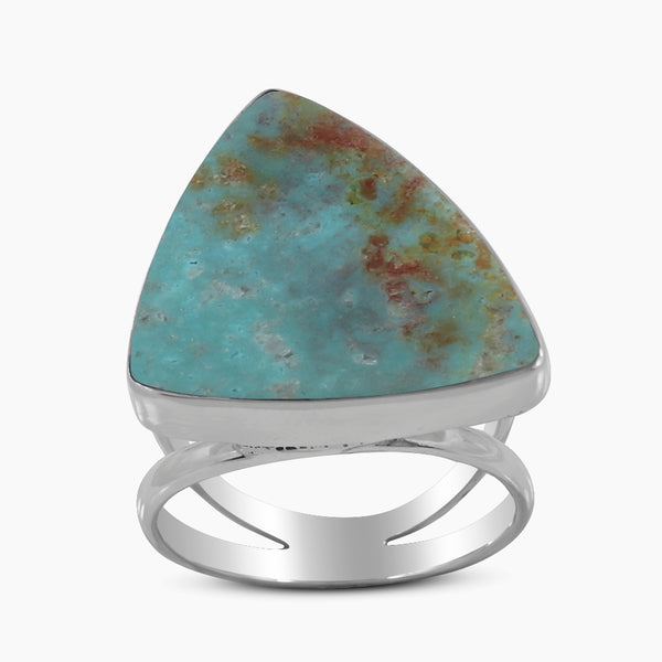 925 Sterling Silver Amazonite Rings