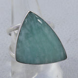 925 Sterling Silver Amazonite Rings