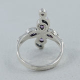 925 Sterling Silver Amethyst Ring