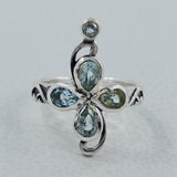 925 Sterling Silver Amethyst Ring