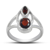 925 Sterling Silver Blue Topaz Ring