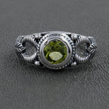 925 Silver Rainbow Moonstone Rings