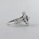 925 Sterling Silver Amethyst Ring