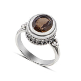 Natural Amethyst 925 Sterling Silver Ring