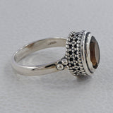 Natural Amethyst 925 Sterling Silver Ring