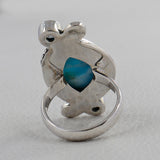 Rose Quartz 925 Sterling Silver Ring