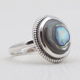 Spectrolite Silver Rings