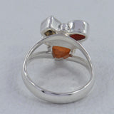 Natural Multistone Sterling Silver Rings