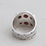 925 Sterling Silver Ruby Ring