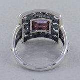 Amethyst Gemstone Silver Rings