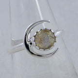 925 Sterling Silver Labradorite Rings