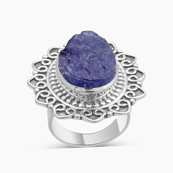925 Sterling Silver Tanzanite Rings