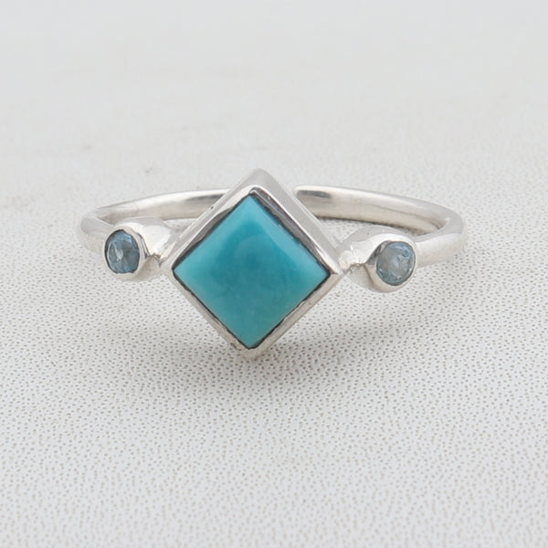 Mexican Turquoise Sterling Silver Ring