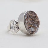 Astrophyllite Silver Rings