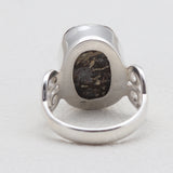 Astrophyllite Silver Rings
