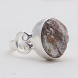 Astrophyllite Silver Rings
