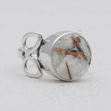 925 Sterling Silver Astrophylite Rings