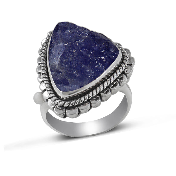 Tanzanite Silver Ring