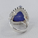 Tanzanite Silver Ring