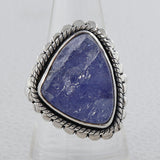 Tanzanite Silver Ring
