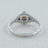 925 Sterling Silver Smoky Quartz Rings