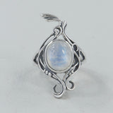 Natural Kyanite 925 Sterling Silver Rings
