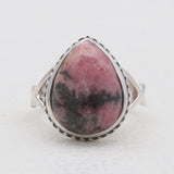 Rhodonite Silver Rings