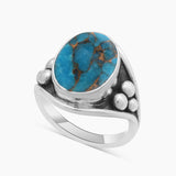 925 Sterling Silver Dendritic Opal Rings