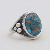 925 Sterling Silver Dendritic Opal Rings