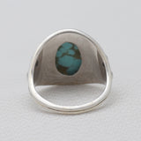 925 Sterling Silver Dendritic Opal Rings