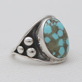 925 Sterling Silver Dendritic Opal Rings