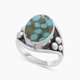 925 Sterling Silver Dendritic Opal Rings