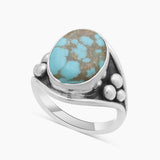 925 Sterling Silver Dendritic Opal Rings