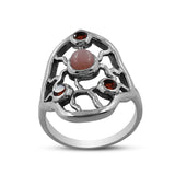 Larimar Silver Rings