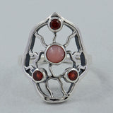 Larimar Silver Rings