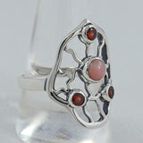 Larimar Silver Rings