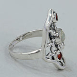 Larimar Silver Rings