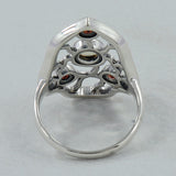 Larimar Silver Rings