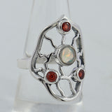 Larimar Silver Rings