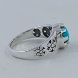 Rainbow Moonstone Silver Rings