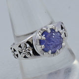 Rainbow Moonstone Silver Rings