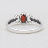 Tourmaline Silver Rings
