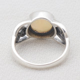 Ethiopian Opal Silver Rings