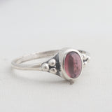 925 Sterling Silver Blue Topaz Ring