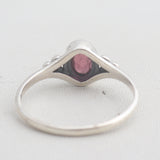 925 Sterling Silver Blue Topaz Ring